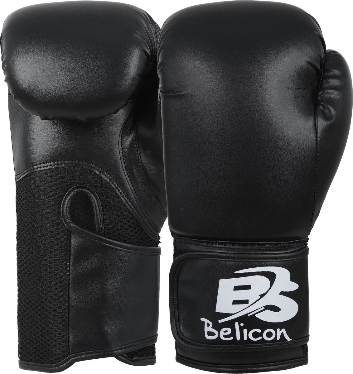 Bokshandschoenen Zwart/Wit --- 8 OZ - Belicon wears