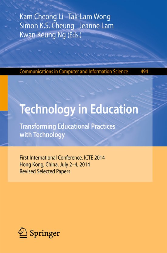 Technology in Education Transforming Educational Practices w ... - cover