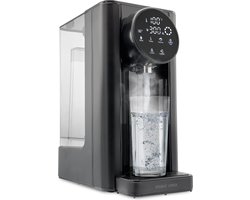 Studio Linea Luxe Heetwaterdispenser - Touch Display - 2.7 Liter Afneembaar Reservoir - 45-100℃ Temperatuurregeling - BPA-Vrij - SLWK60BK Studio Linea Luxe Heetwaterdispenser - Touch Display - 2.7 Liter Afneembaar Reservoir - 45-100℃ Temperatuurregeling - BPA-Vrij - SLWK60BK