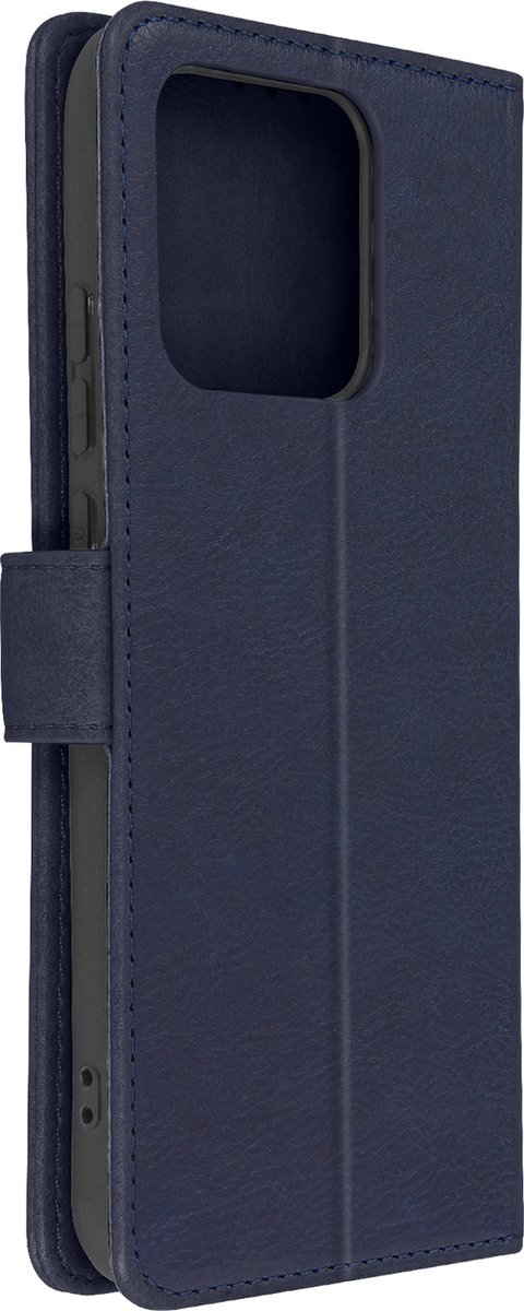 Geschikt voor Xiaomi Redmi 10C Bookcover Video Support Functie blauw