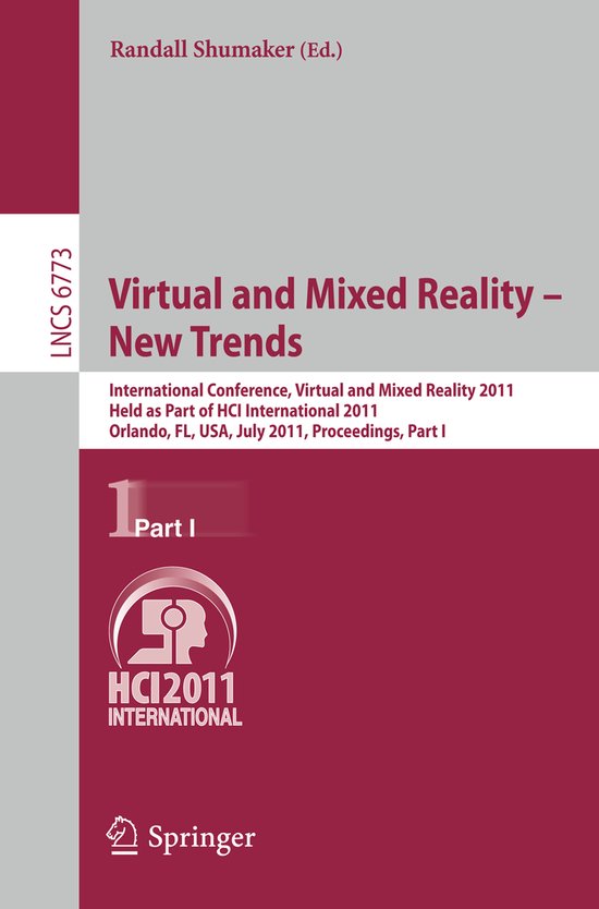 Virtual and Mixed Reality - New Trends, Part I - cover