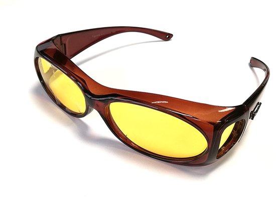 Surlunettes De Soleil Noire Confort, Sur-lunettes Polarisées Livré 48h