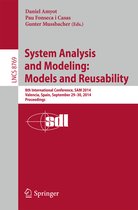 System Analysis and Modeling Models and Reusability