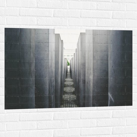 WallClassics - Muursticker - Monument in Duitsland - 105x70 cm Foto op Muursticker