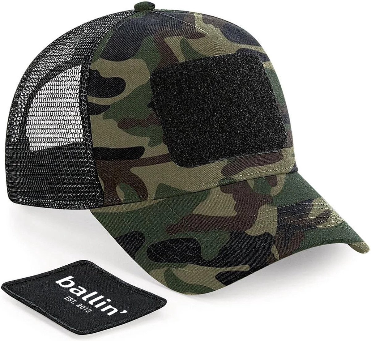 Ballin Est. 2013 - Unisex Petten Trucker Cap - Zwart
