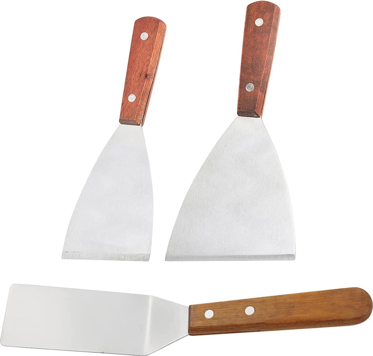 Heavy Duty Set de spatules pour plateau de cuisson, spatule pour plateau de  cuisson
