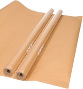 Papier Papier cadeau/ rouleau de papier cadeau - 500 x 70 cm - marron