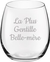 Drinkglas gegraveerd - 39cl - La Plus Gentille Belle-mère