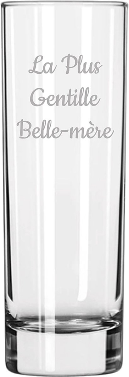 Longdrinkglas gegraveerd - 22cl - La Plus Gentille Belle-mère