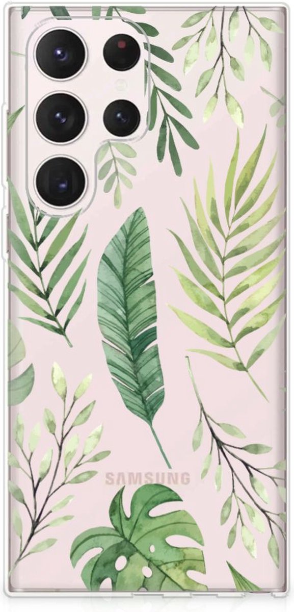 Samsung Galaxy S23 Ultra TPU Case Leaves