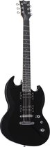 ESP LTD Viper-10 BK zwart - Elektrische gitaar