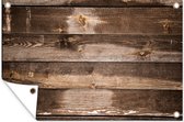 Planches de Décoration murale - Bois - Foncé - 180x120 cm - Poster jardin - Toile jardin - Poster extérieur