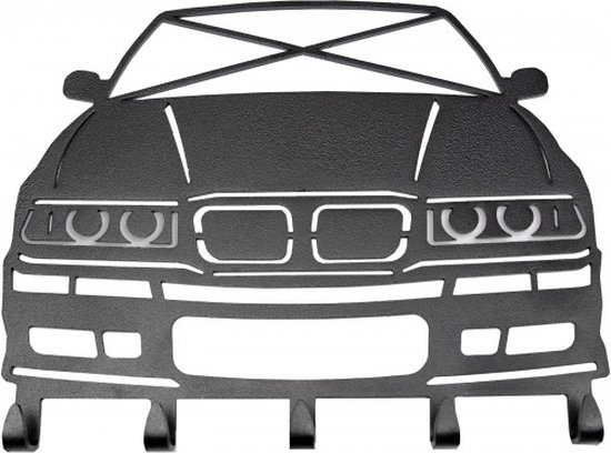 Foto: Sleutelrekje bmw e36 sleutelhouder sleutelhanger sleutelkluis decoratie div modellen wandkapstok m drift race hoge kwaliteit reyhs design handig stoer kado