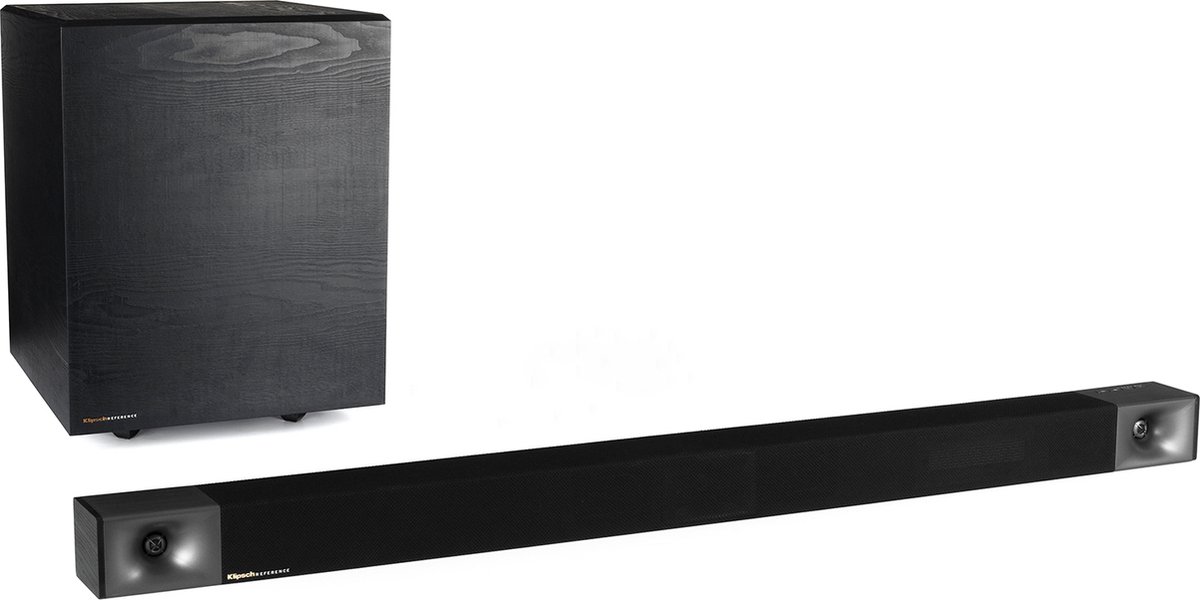 Klipsch - Cinema 800 3.1 Dolby Atmos soundbar + Draadloze subwoofer- Zwart