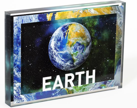 3D Plexiglass Art - Zonnestelsel - Earth