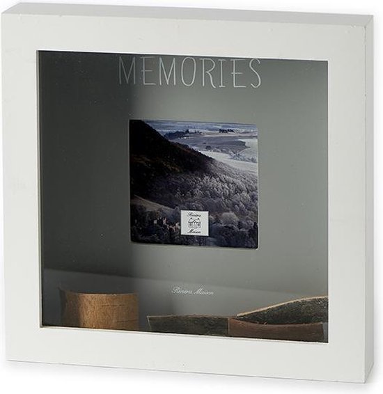 Rivièra Maison - Memories Photo Frame - Fotolijst - Wit - Hout | bol.com