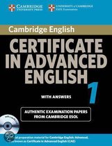 Cambridge Certificate In Advanced English 1 For Updated Exam Self-Study Pack