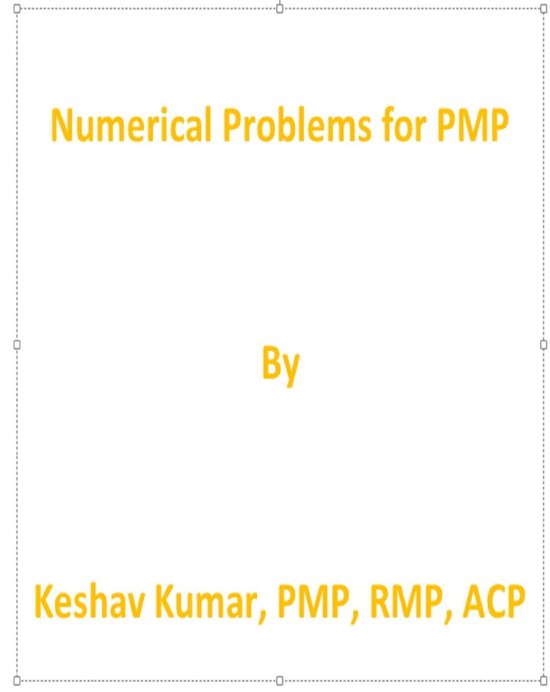 Numerical Problems for PMP - cover