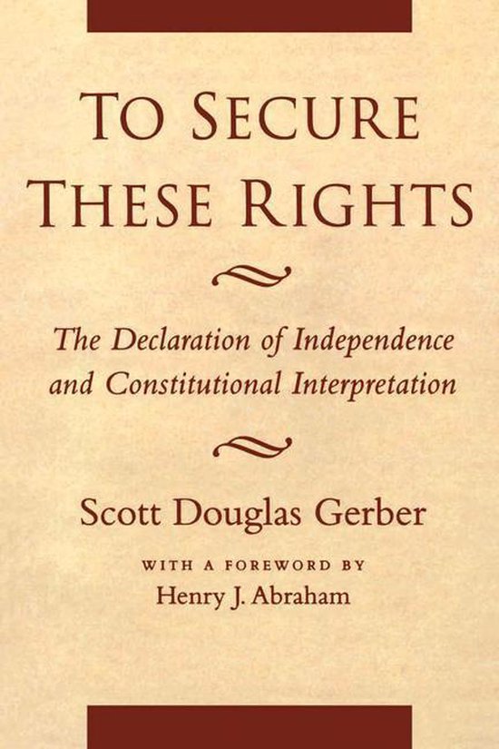 To secure these rights ebook scott douglas gerber 9780814732502