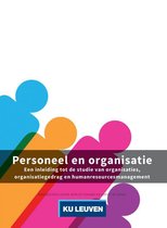 Samenvatting Personeel en organisatie Schakel Handelswetenschappen KU Leuven (2020-2021)