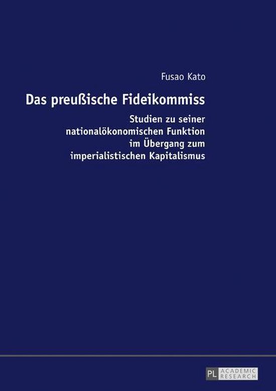 Das preußische Fideikommiss - cover