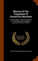 Minutes of the Committee of Council on Education