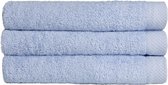 Douchelaken 70x140 cm Uni Pure Royal Nube Bleu col 4386 - 3 stuks