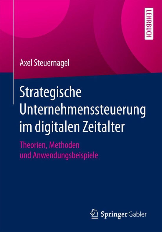 Strategische Unternehmenssteuerung im digitalen Zeitalter - cover
