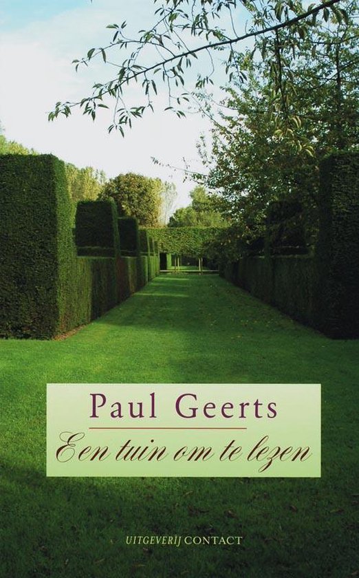 Cover van het boek 'Een tuin om te lezen'