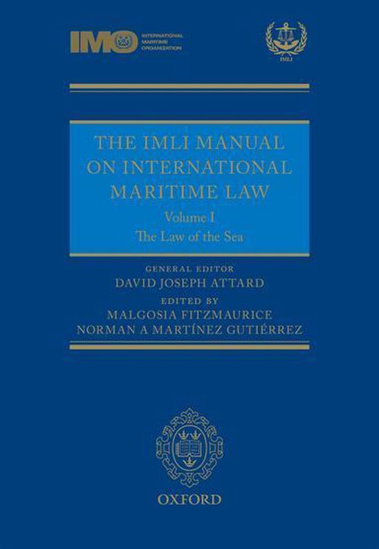 The IMLI Manual on International Maritime Law - cover