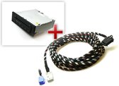 Audi CD-wisselaar incl. Bedrading A3 8P A4 8E TT 8J