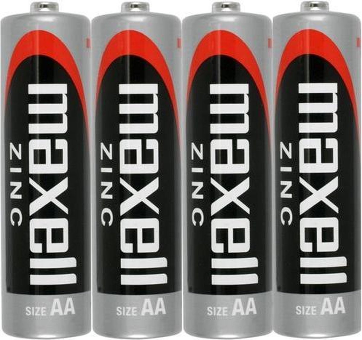 4x Piles Zinc Carbon AA MAXELL R6