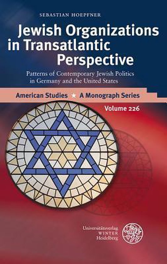 American Studies - A Monograph- Jewish Organizations in Tran ... - cover