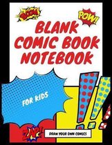 Blank Comic Book Notebook