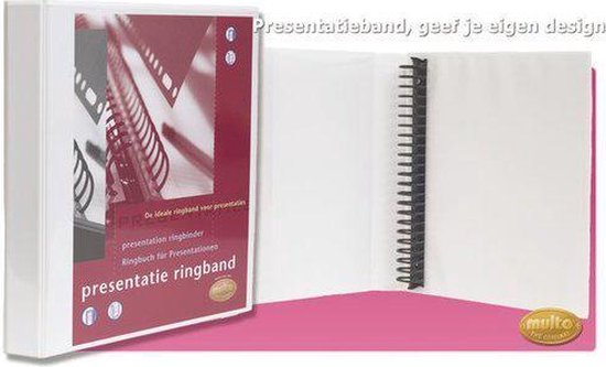Presentatieringband Multo 23-ringen van 32mm O-Ring Wit | bol