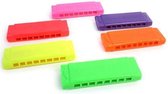 12 stuks Mini Mond Harmonica (Traktatie / Uitdeelcadeautjes)