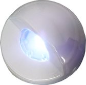 ETM LED-nachtlamp met schemerschakelaar, 360° draaibaar, voor stopcontact | WIT