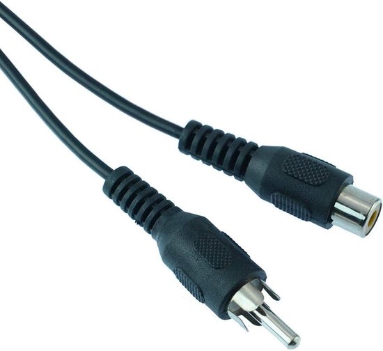 RCA Verlengkabel - Phono Socket Lead - Audio Verbindingen - Mannelijk ...