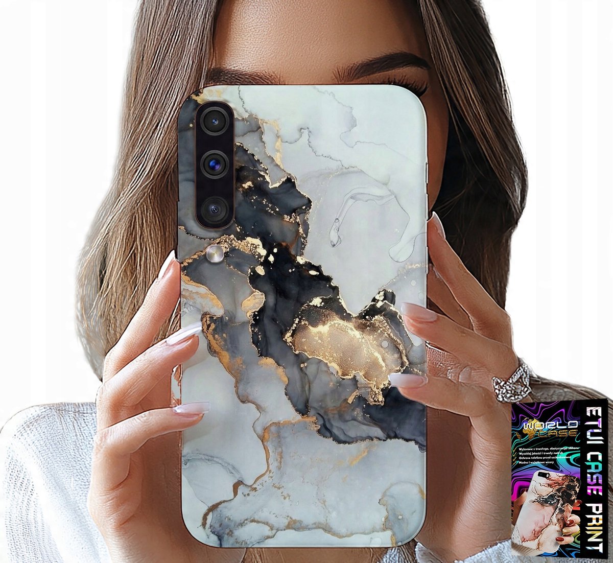 HOESJE VOOR SAMSUNG GALAXY A70 - ELEGANT MARMERMODIEUS EN VROUWELIJK PATROON