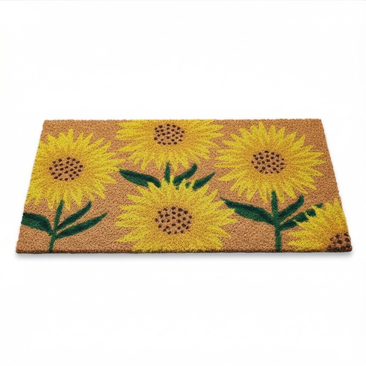 Smart Garden Products - Deurmat Kokos Zonnebloemen - 45 x 75 cm