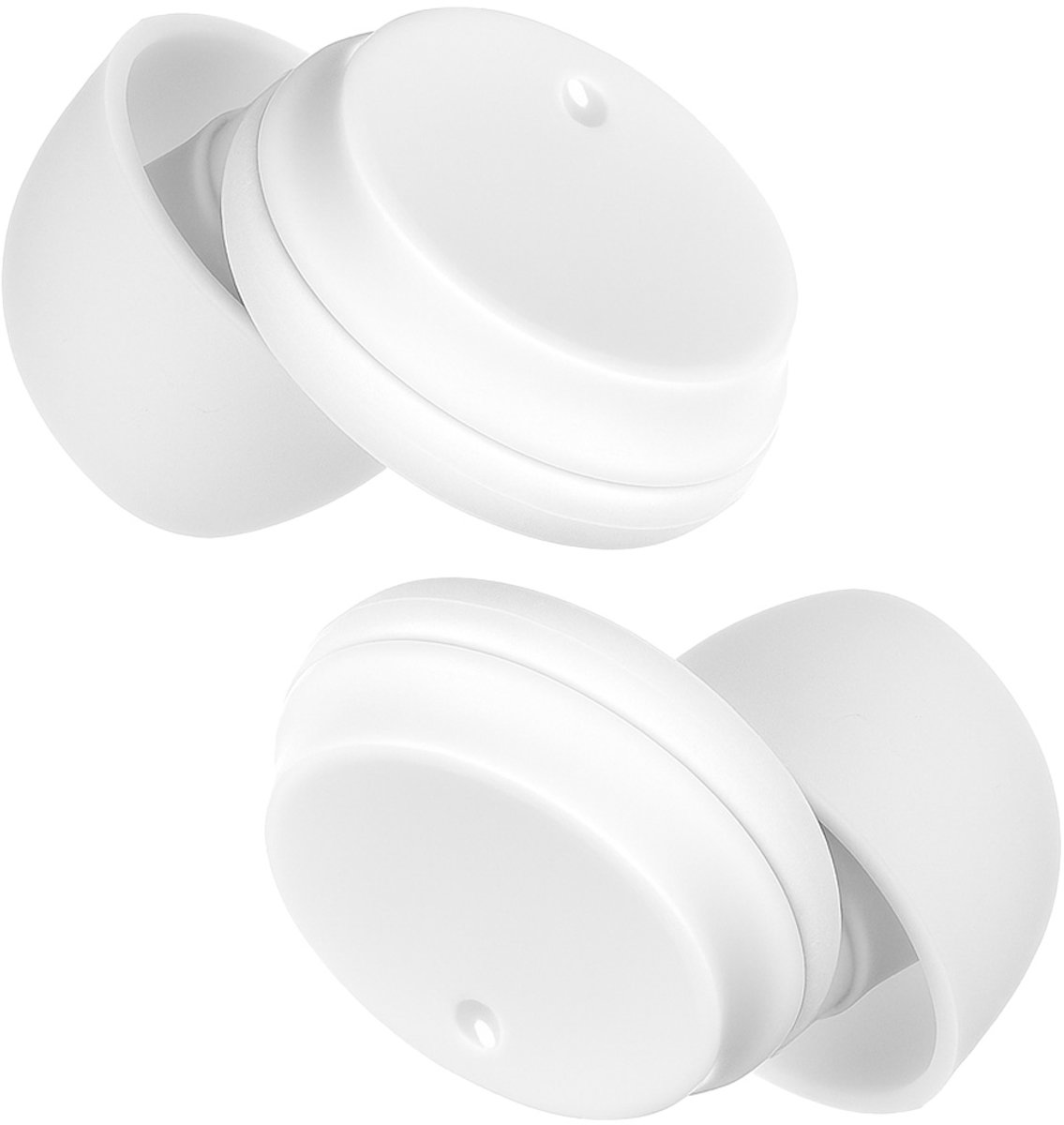 EarPlug Serie - Witte Oordopjes - 35 dB - Comfortabel - Voor Slapen en Reizen