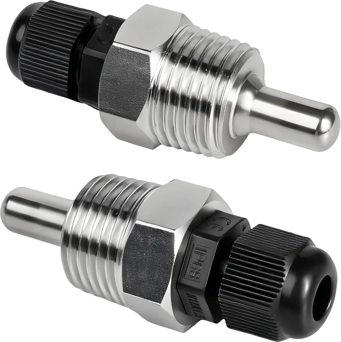 Dompelhuls 2 stuks - Beschermhuls sensor - Temperatuur meten - Roestvrij staal 304 - 1/2 inch G1/2
