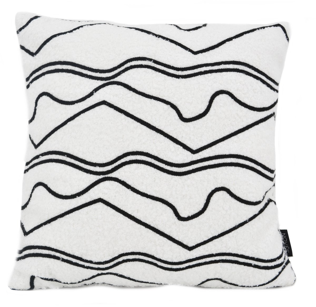 NOVÉE Sierkussen Nordic Bouclé | 45 x 45 cm | Polyester Wit