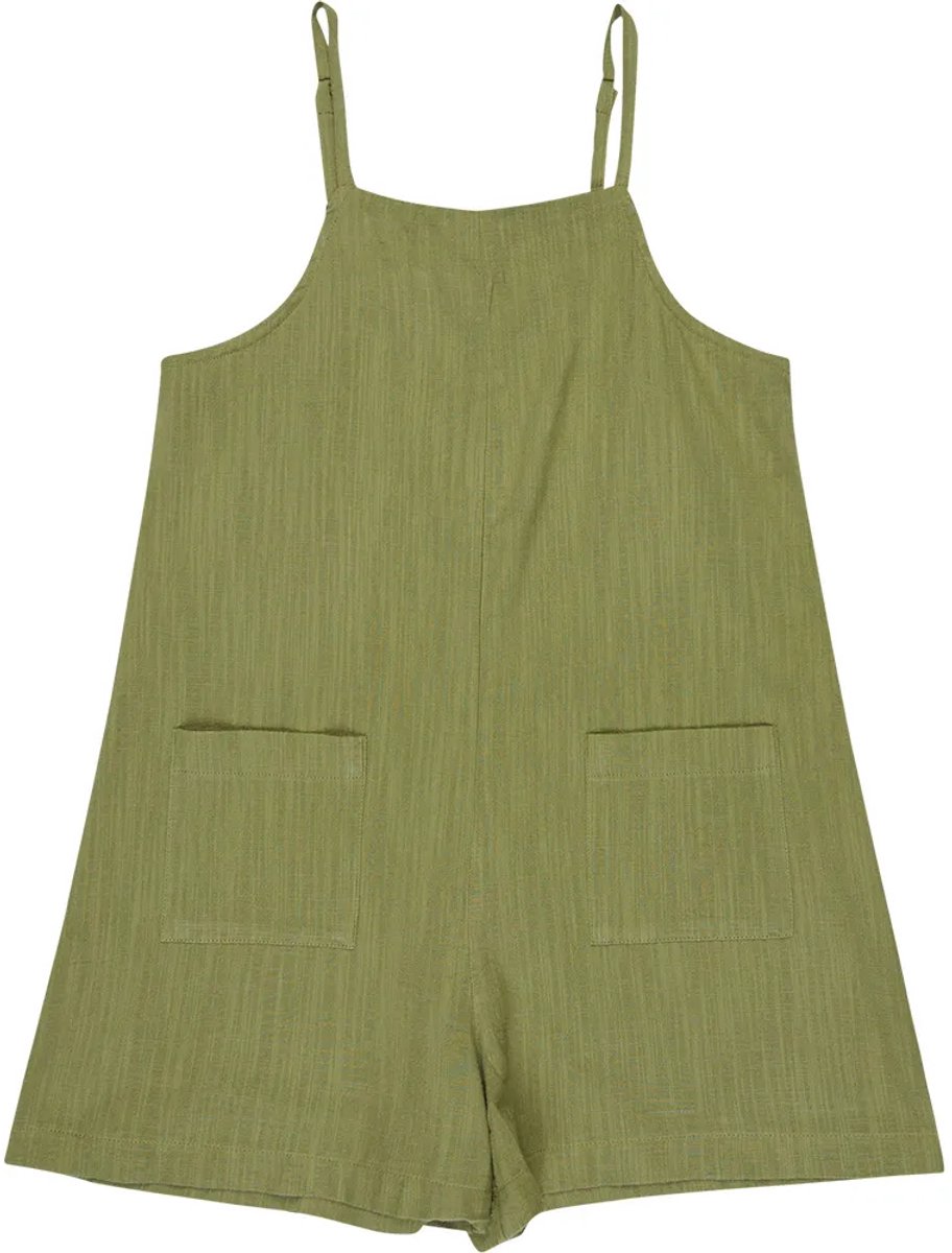Roxy Lavender Haze Rg Mouwloze Romper 10 Years Meisje Groen