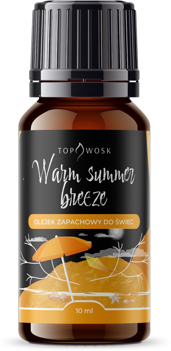 TopWosk - Geurfilter - Warm Zomerbries - Voor Kaarsen - 10 ml