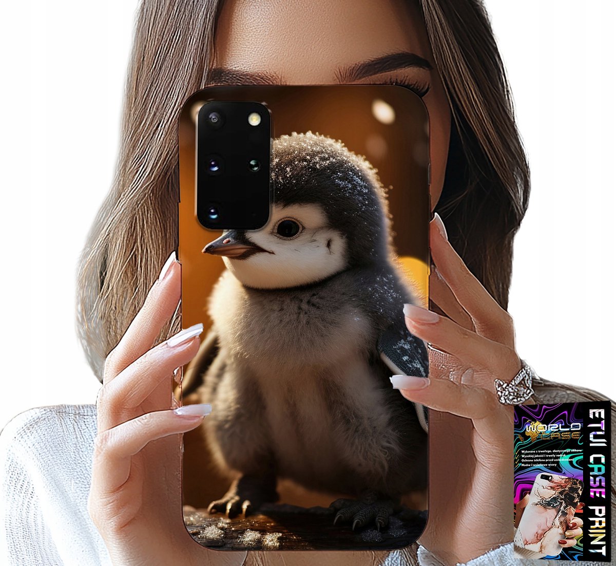 HOESJE VOOR SAMSUNG GALAXY S20 PLUS - LEUKE PINGUÏN-, TUPTAK- EN MADAGASCAR-PATRONEN