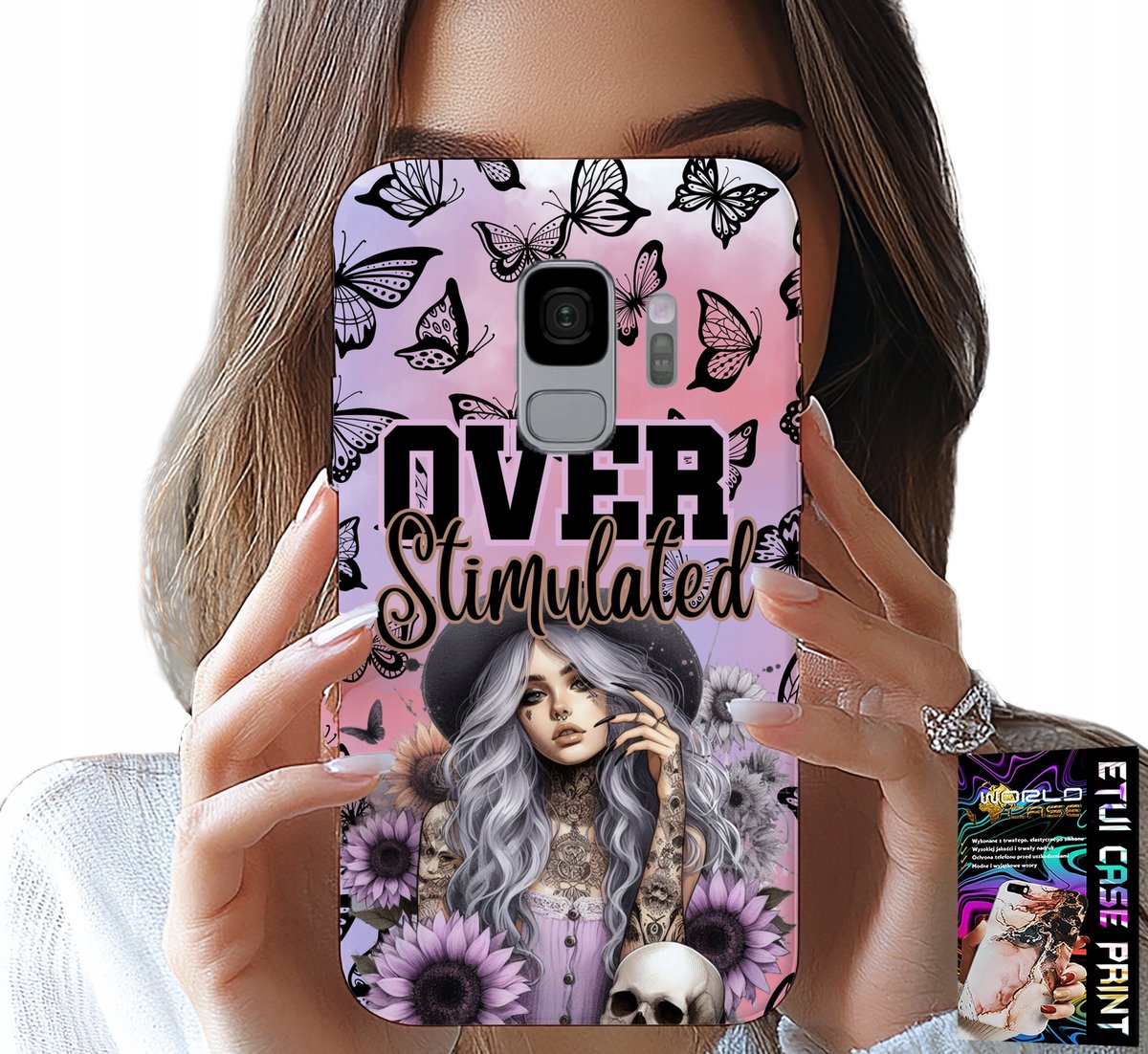HOESJE VOOR SAMSUNG GALAXY S9 - OVERSTIMULEREND, TIENERPATRONEN, HOESJE