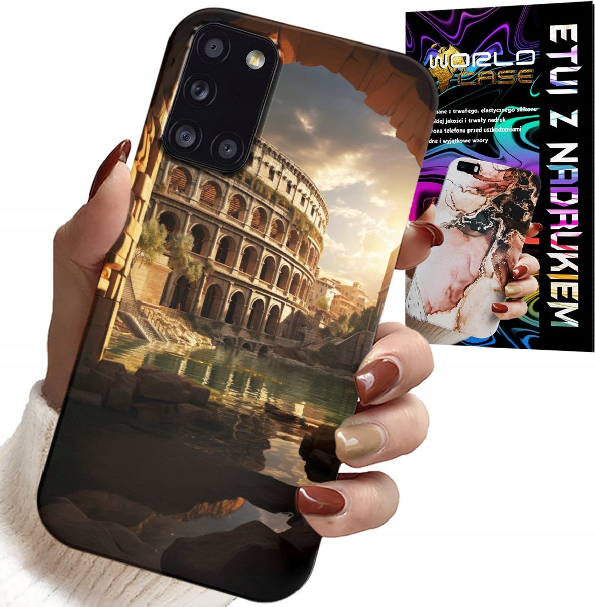 HOESJE VOOR SAMSUNG GALAXY A31 - ROME COLOSSEUM ROMEINEN OUDHEID