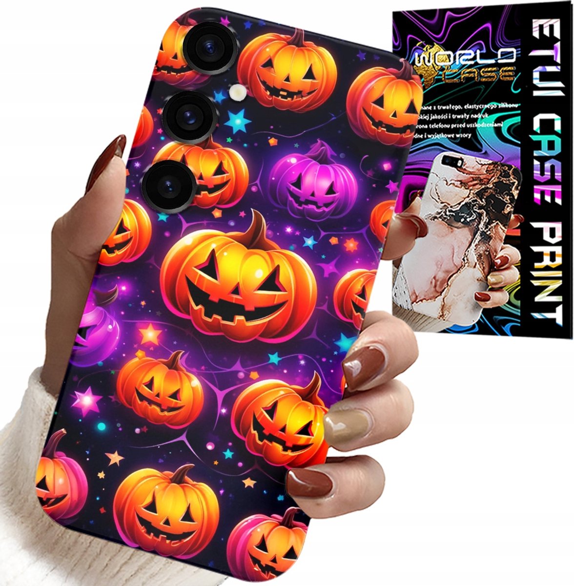 HOESJE VOOR SAMSUNG GALAXY S23 FE - HALLOWEEN, SALEM, ENGE POMPOENEN, PATRONEN