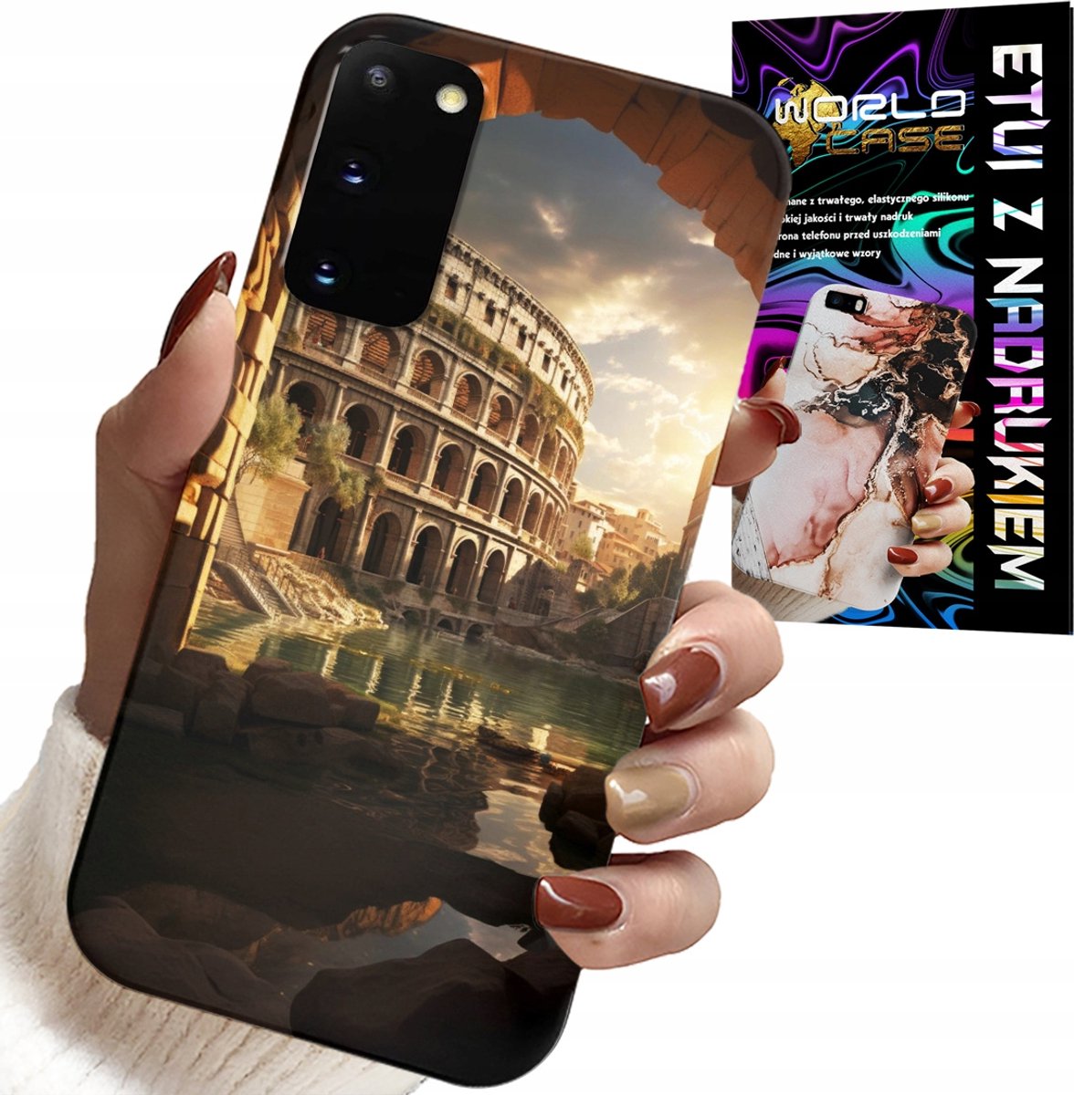 HOESJE VOOR SAMSUNG GALAXY S20 - ROME COLOSSEUM ROMEINEN OUDHEID